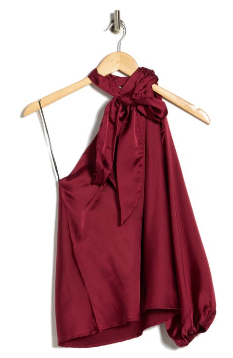 One-Shoulder Tie Top