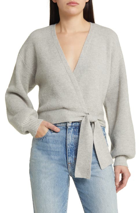 Sterling Wrap Sweater