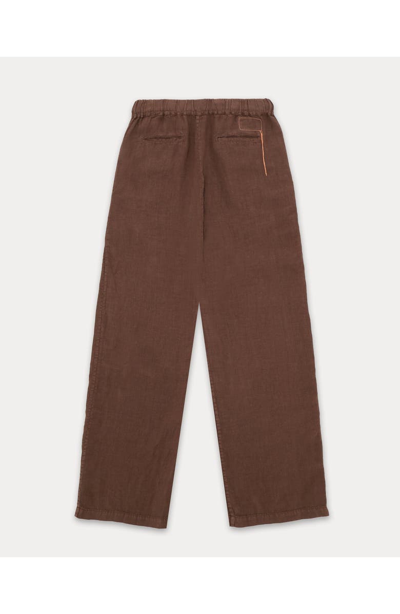 Fortela Jaleh Linen with Drawstring Pants, Alternate, color, Brown