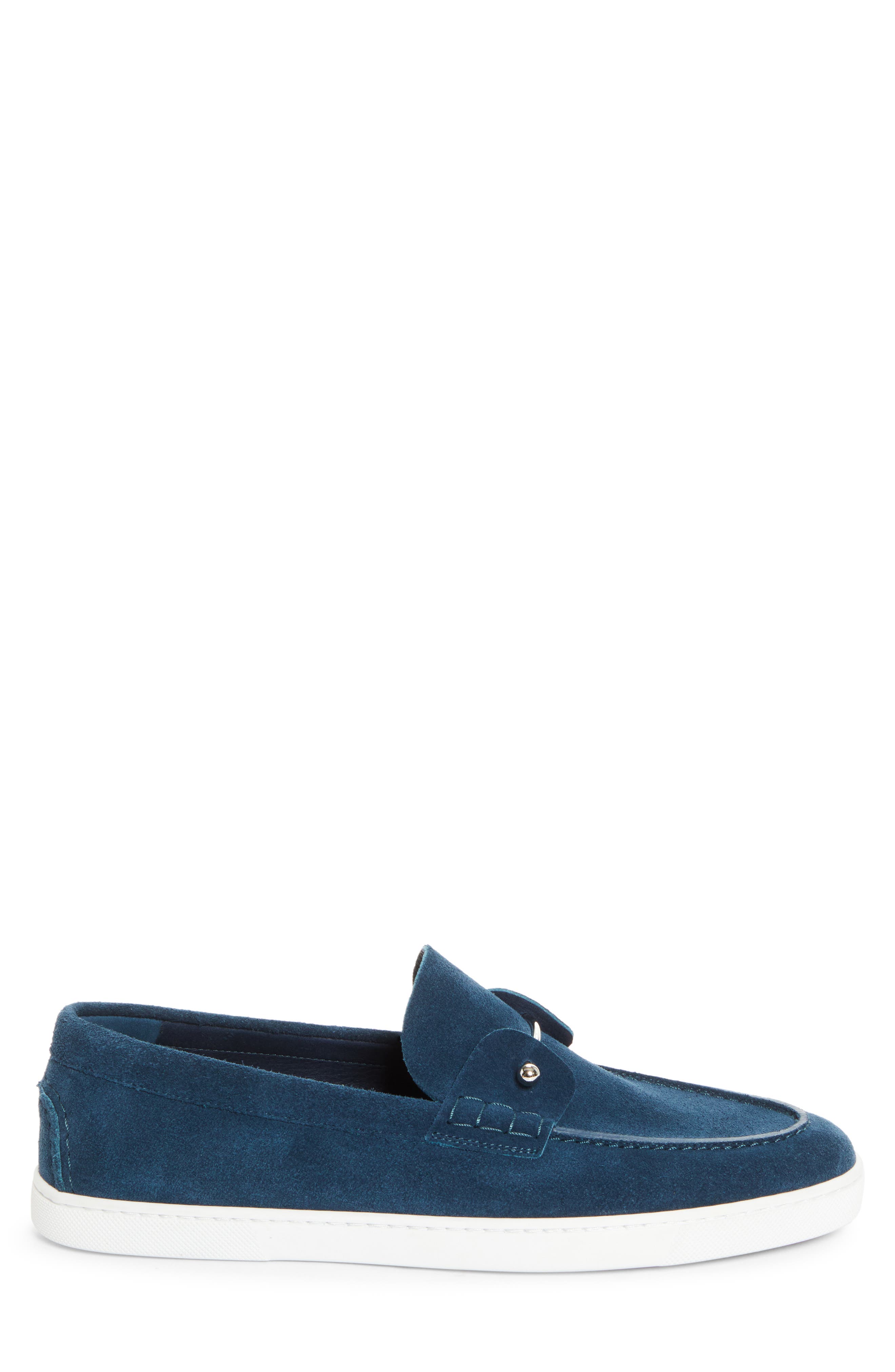 Christian Louboutin Chambeliboat Loafer, Alternate, color, Last Night