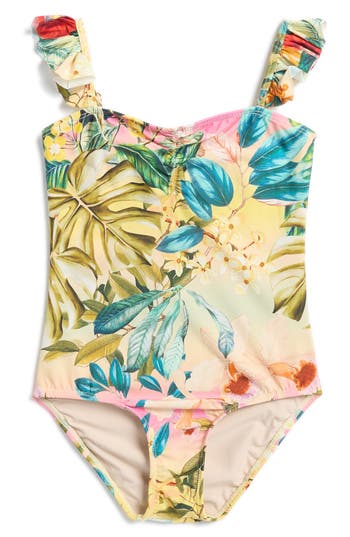Shop Pq Swim Kids' Flutter One-piece Swimsuit