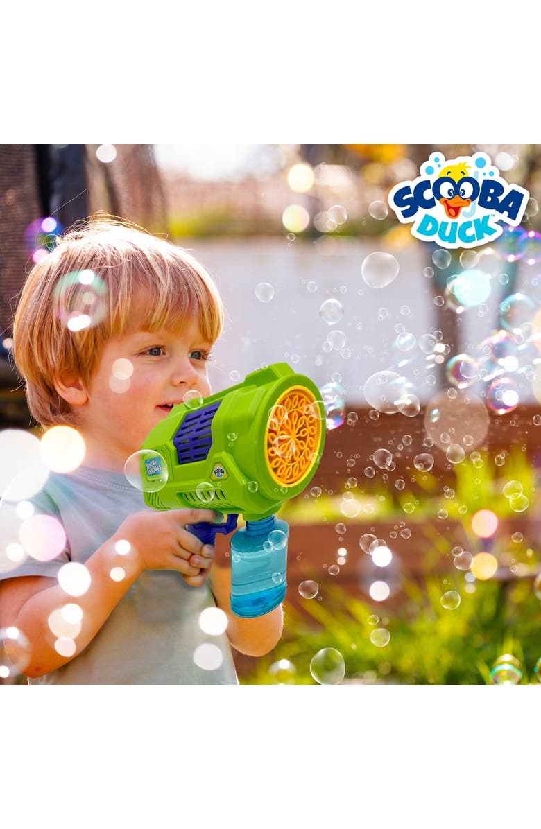 Scooba Duck Hyper Bubbles Blaster, Electric Handheld, Usb Charging, Alternate, color, Multicolored