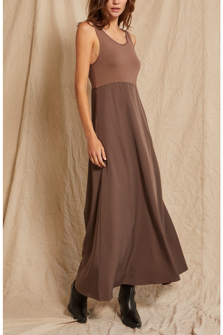Sweater Top and Dress Set, Alternate, color, Brown