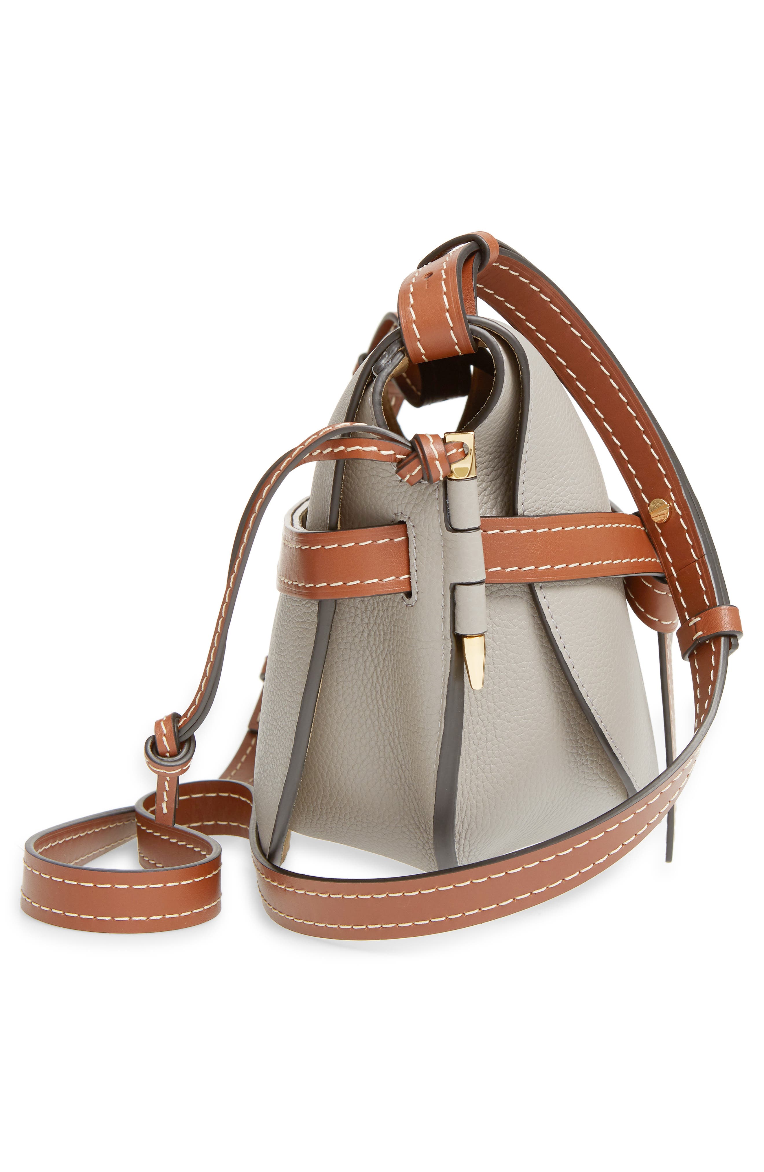 Loewe Gate Small Leather Crossbody Bag, Alternate, color, 