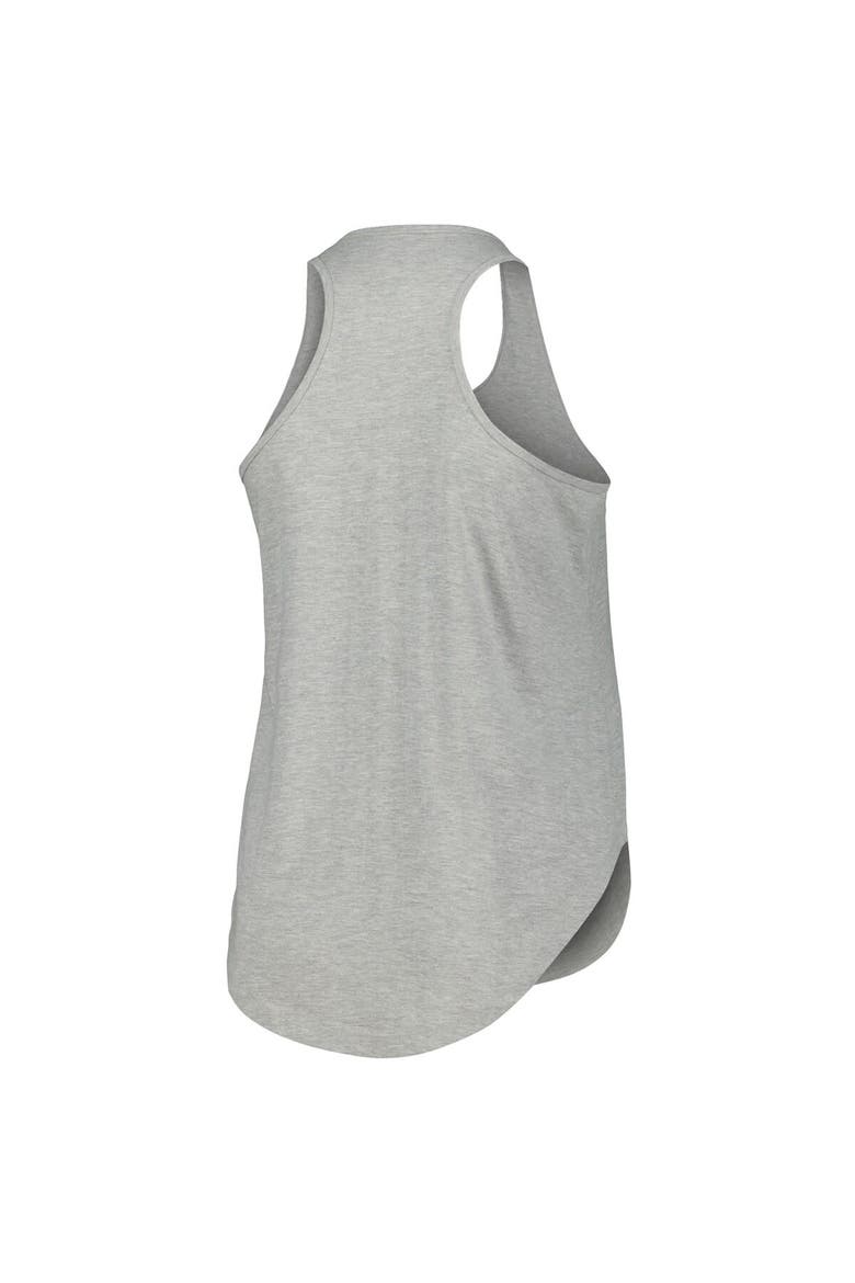 Women's Profile Heather Gray Kentucky Wildcats Arch Logo Racerback Scoop Neck Tank Top, Alternate, color, Heather Gray