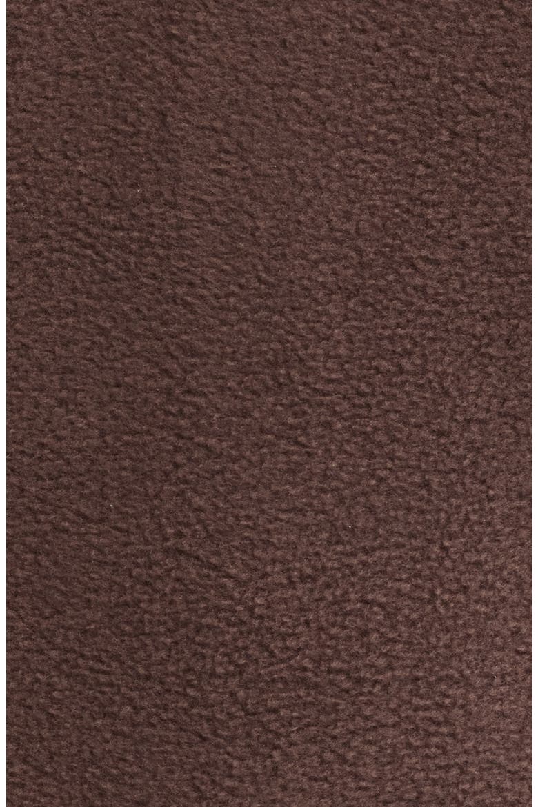 Hooded Fleece Shacket, Alternate, color, MILK CHOCOLATE