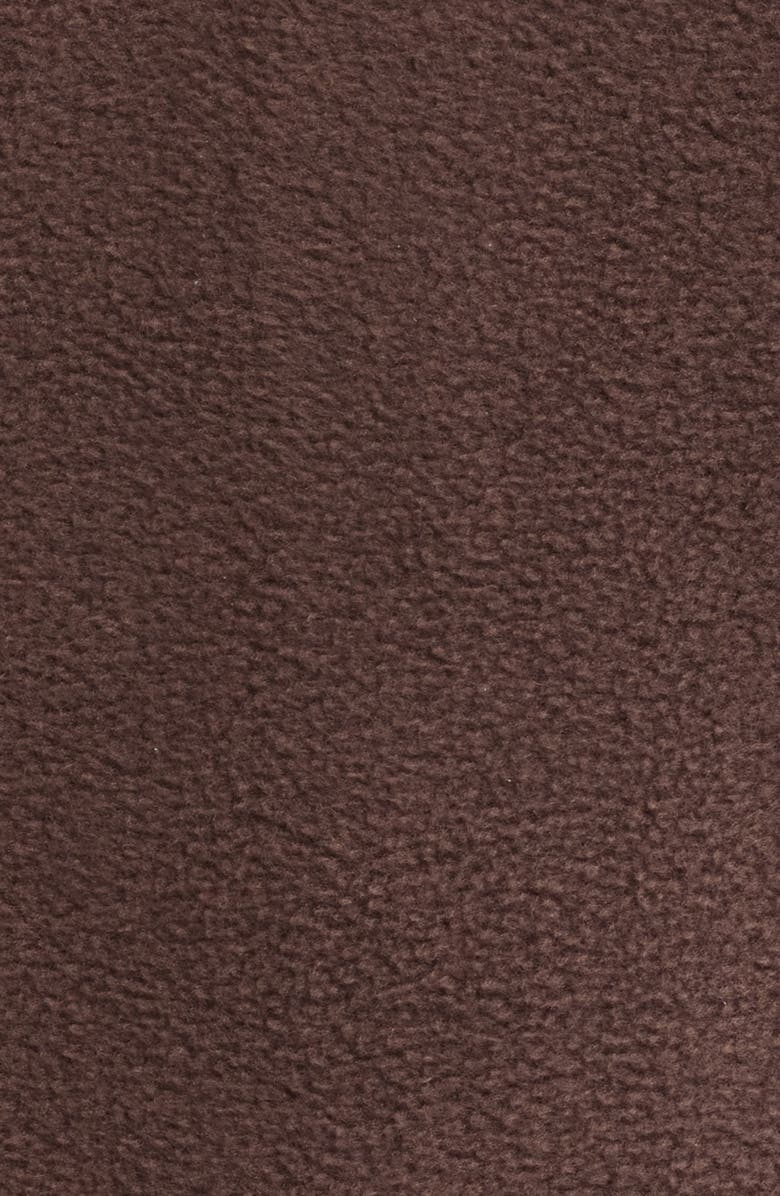 Thread & Supply Hooded Fleece Shacket, Alternate, color, Milk Chocolate