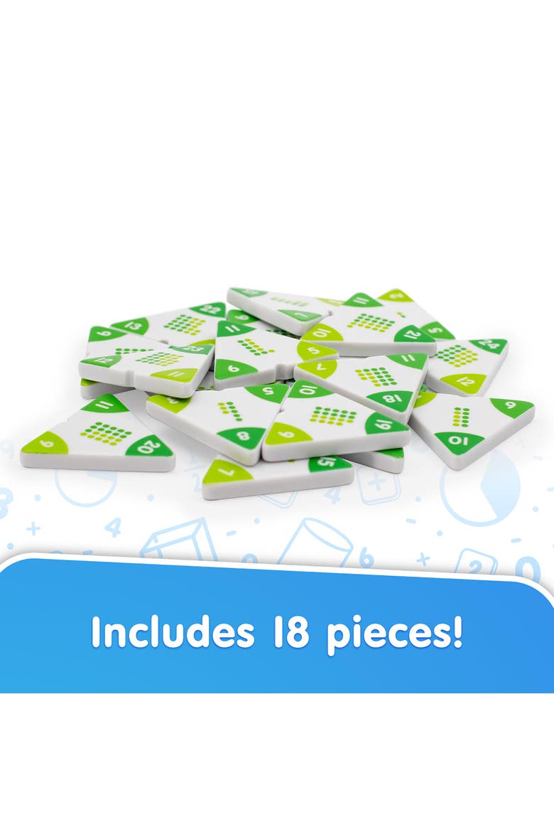 Addition Triangles,- Cover & Learn, Memorize Equations, Alternate, color, Multicolored