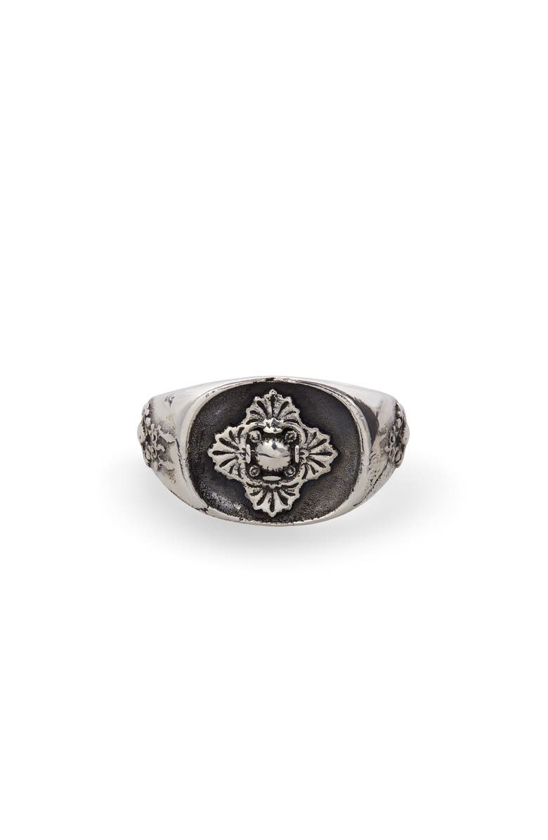 EX-A STUDIO Temple Ring, Main, color, Sterlling Silver