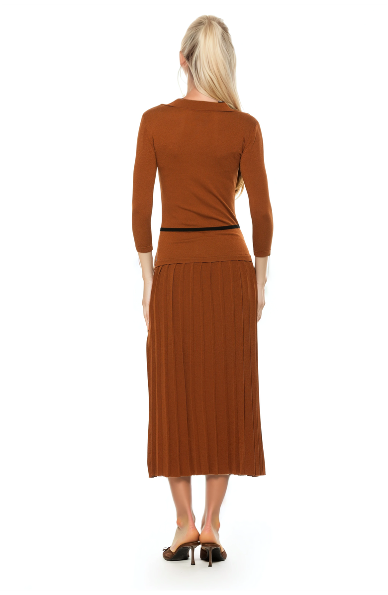 Alexia Admor Sable Dress, Alternate, color, Camel