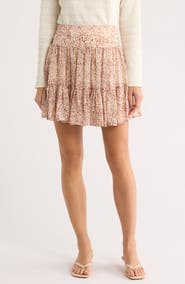 Melrose and Market Tiered Chiffon Skirt