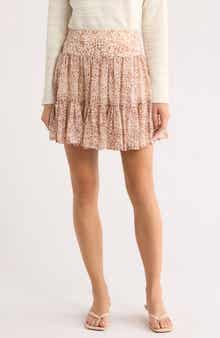 Melrose and Market Tiered Chiffon Skirt