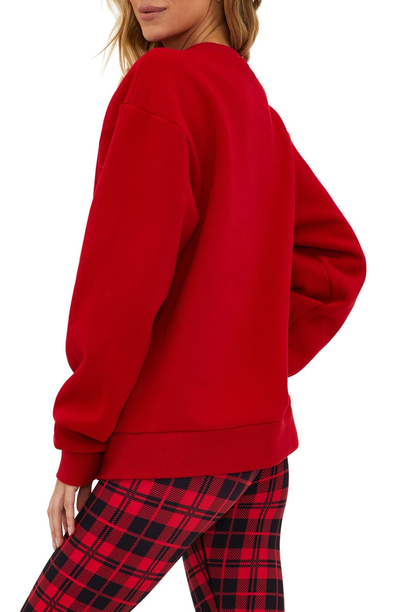 Beach Riot Dawn Merry Graphic Sweatshirt, Alternate, color,