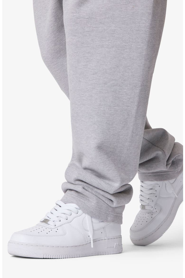 Relaxed Heavy Basic Sweatpants, Alternate, color, MARLED GREY