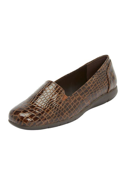 The Leisa Slip On Flat (Wide Widths Available)