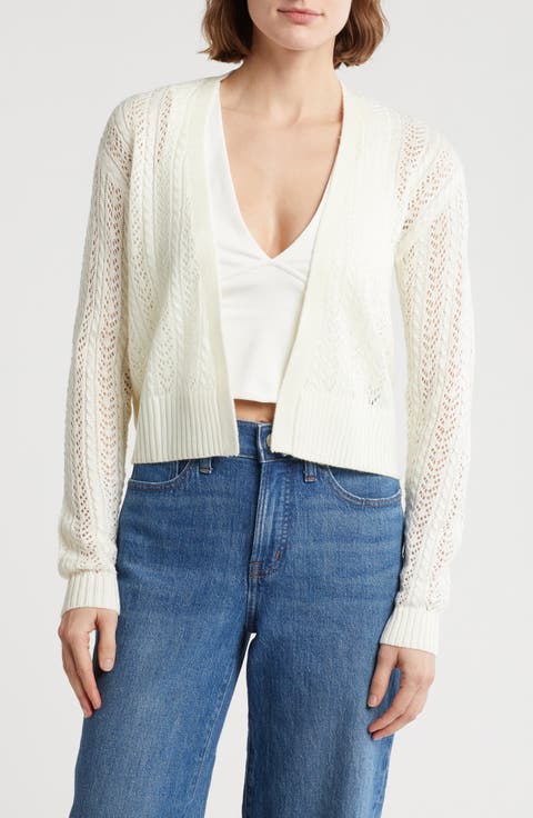 Gia Pointelle Cardigan