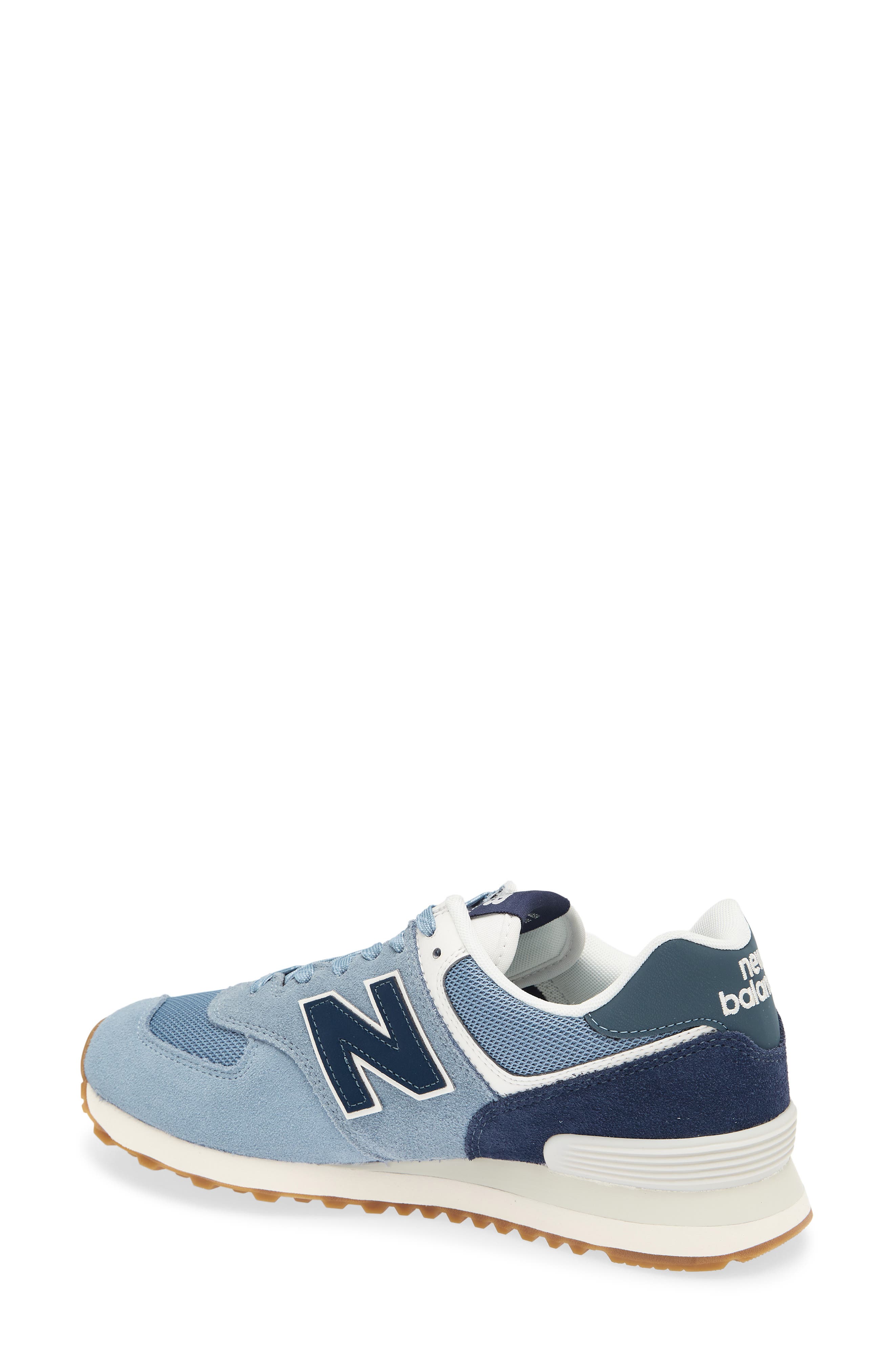 574 Sneaker, Alternate, color, NB NAVY/ LIGHT ARCTIC GREY