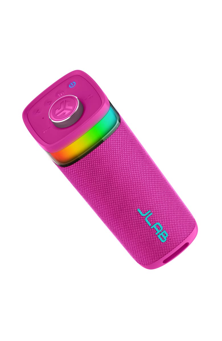 JLab JBuds Party Portable Bluetooth Speaker, Alternate, color, Pink