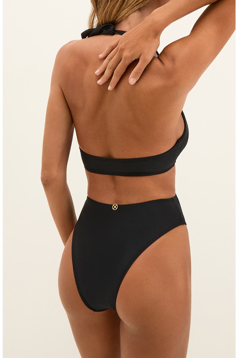 Bessie Cutout One-Piece Swimsuit, Alternate, color, BLACK