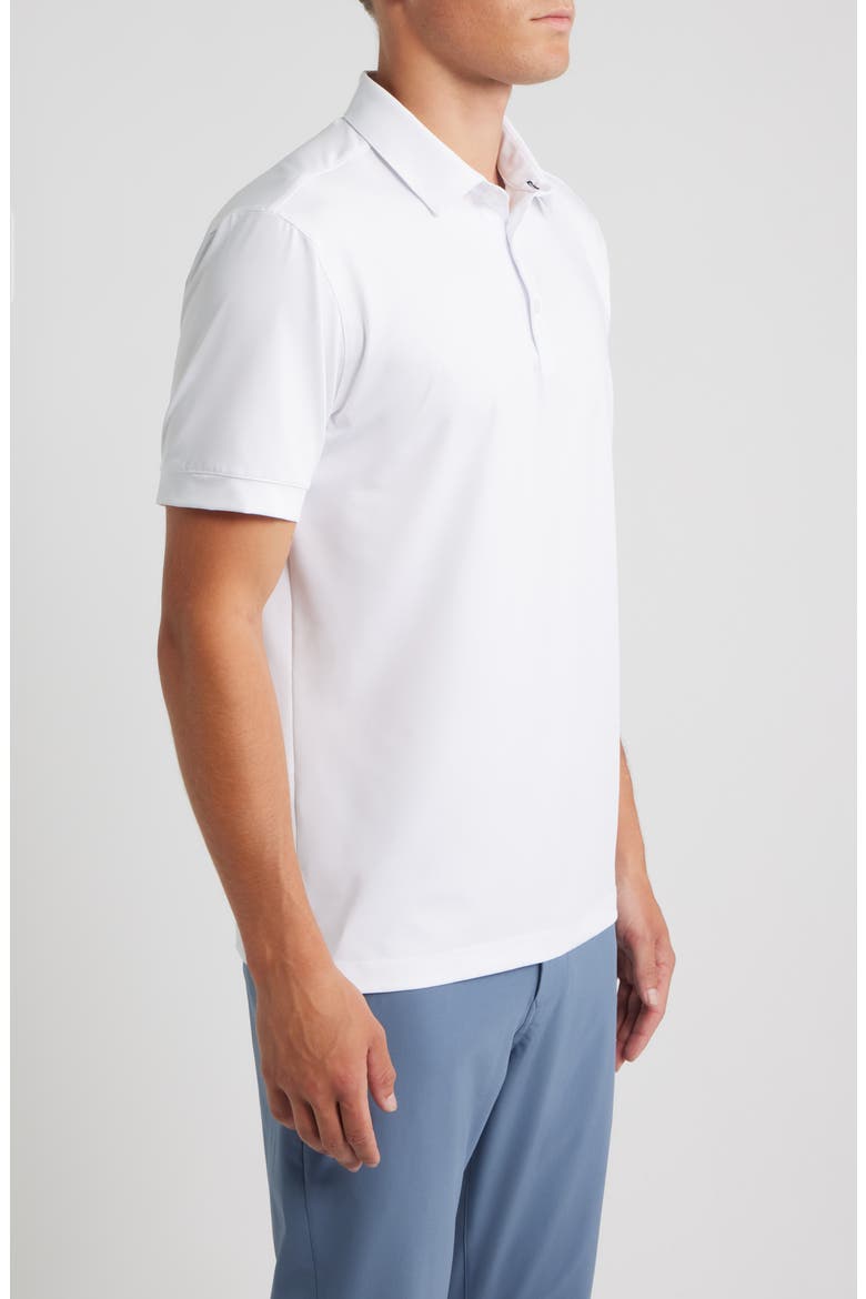 Versa Trim Fit Performance Golf Polo, Alternate, color, WHITE SOLID