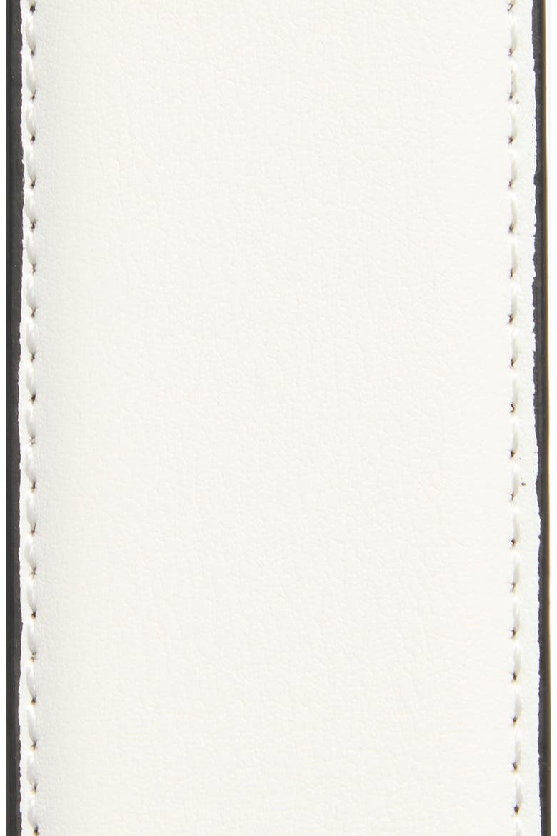 Two-Tone Reversible Belt, Alternate, color, WHITE