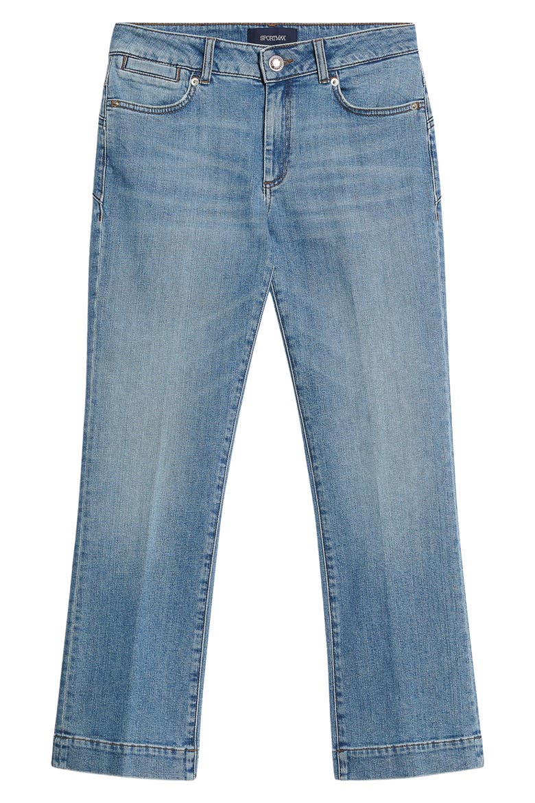 Perfect Fit Stretch Denim Crop Jeans, Alternate, color, MIDNIGHT BLUE