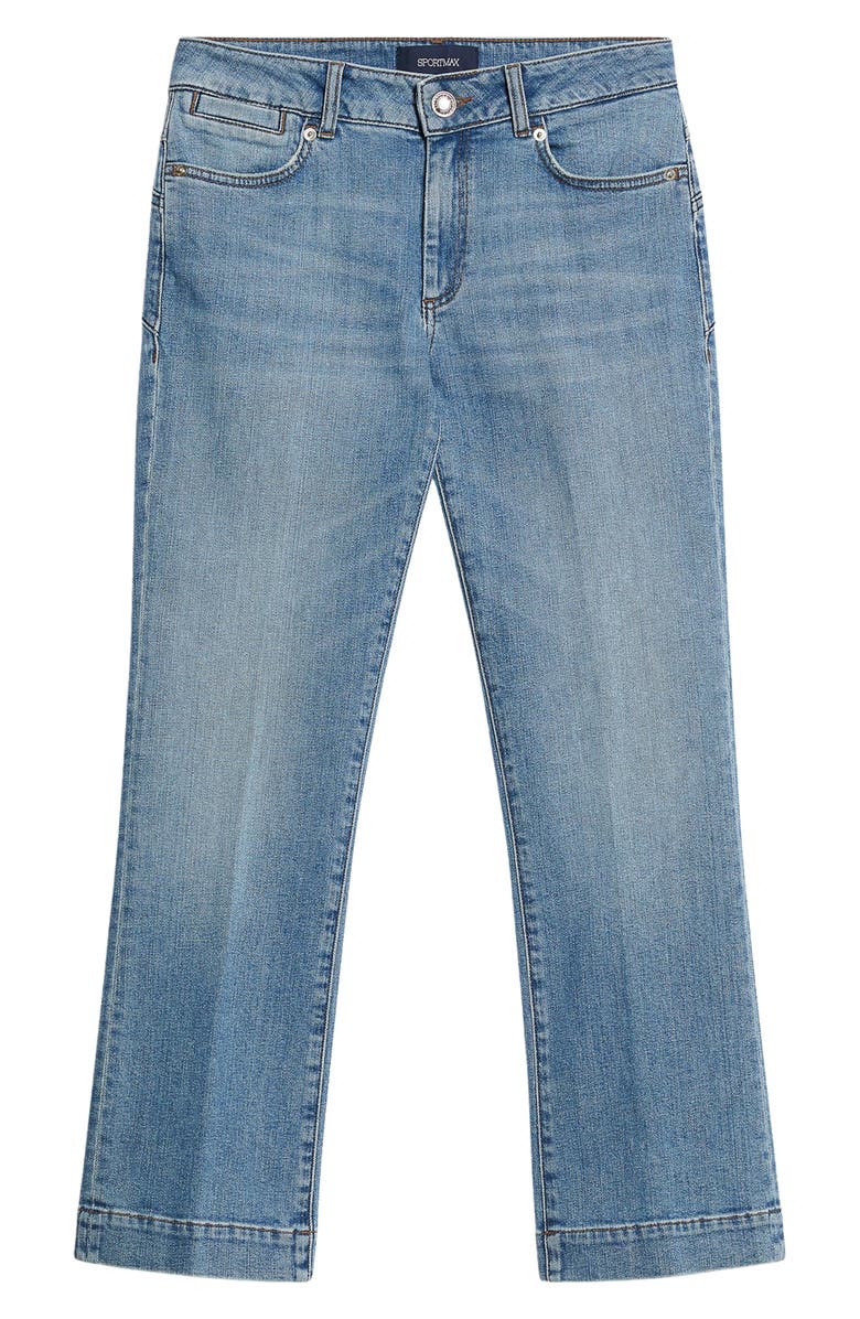 SPORTMAX Perfect Fit Stretch Denim Crop Jeans, Alternate, color, Midnight Blue