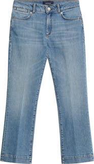 SPORTMAX Perfect Fit Stretch Denim Crop Jeans