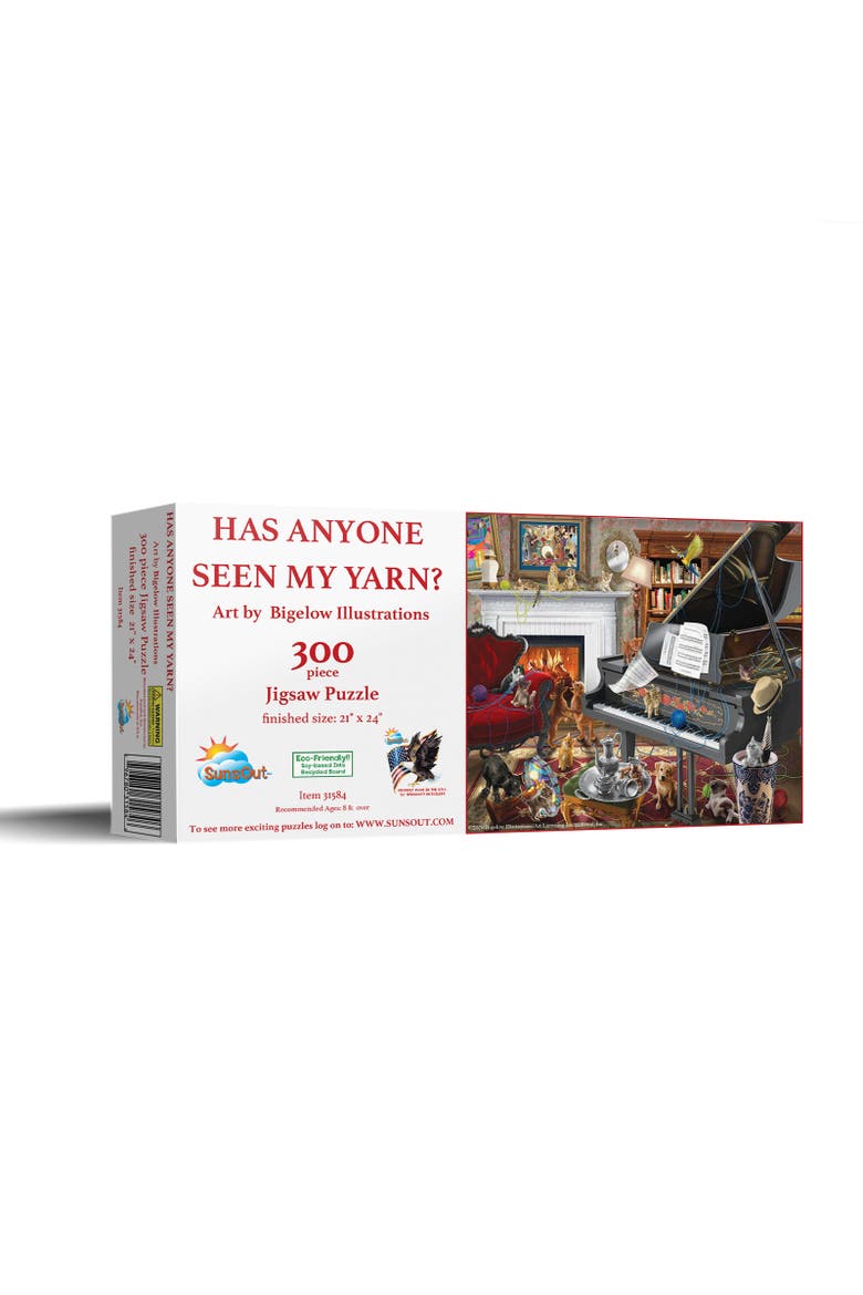 Has Anyone seen My Yarn 300 piece Jigsaw Puzzle for Adults, Main, color, Multicolor