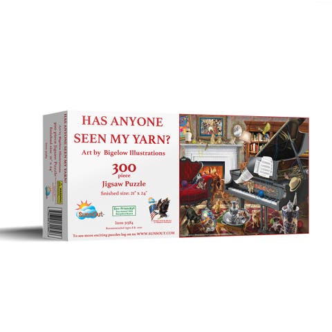 Has Anyone seen My Yarn 300 piece Jigsaw Puzzle for Adults