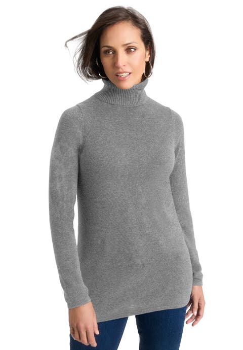 Carefree Cashmere Turtleneck (Plus)