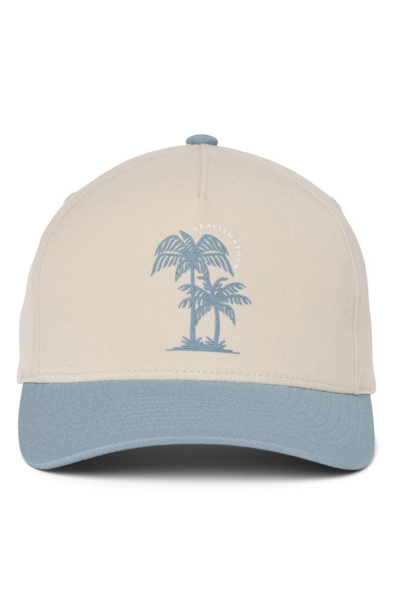 TravisMathew Sun Society Snapback Baseball Cap, Main, color,