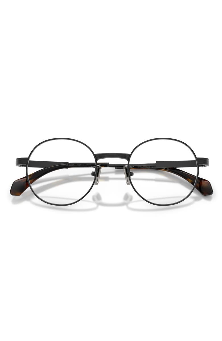Moncler Suffuse 49mm Round Sunglasses, Alternate, color, 