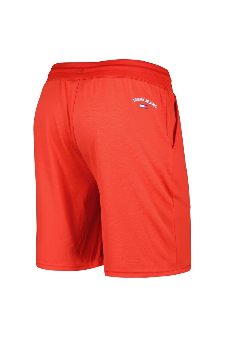 Men's Tommy Jeans Red Portland Trail Blazers Mike Mesh Basketball Shorts, Alternate, color, Red