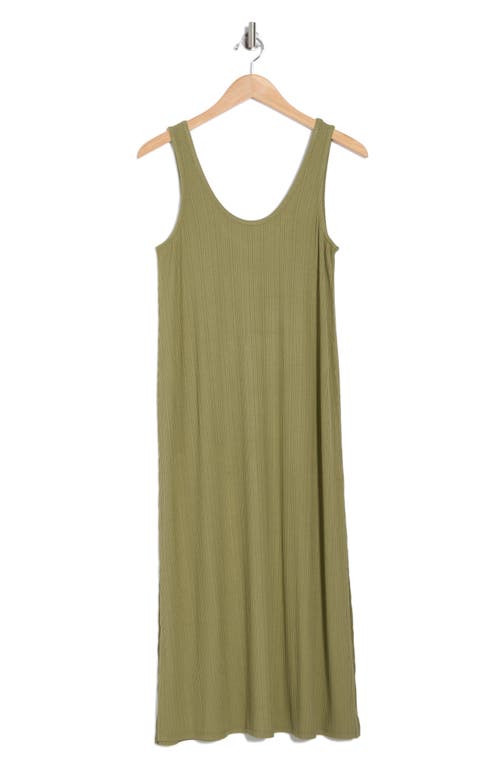 Nordstrom Rack Tranquility Rib Tank Nightgown In Green