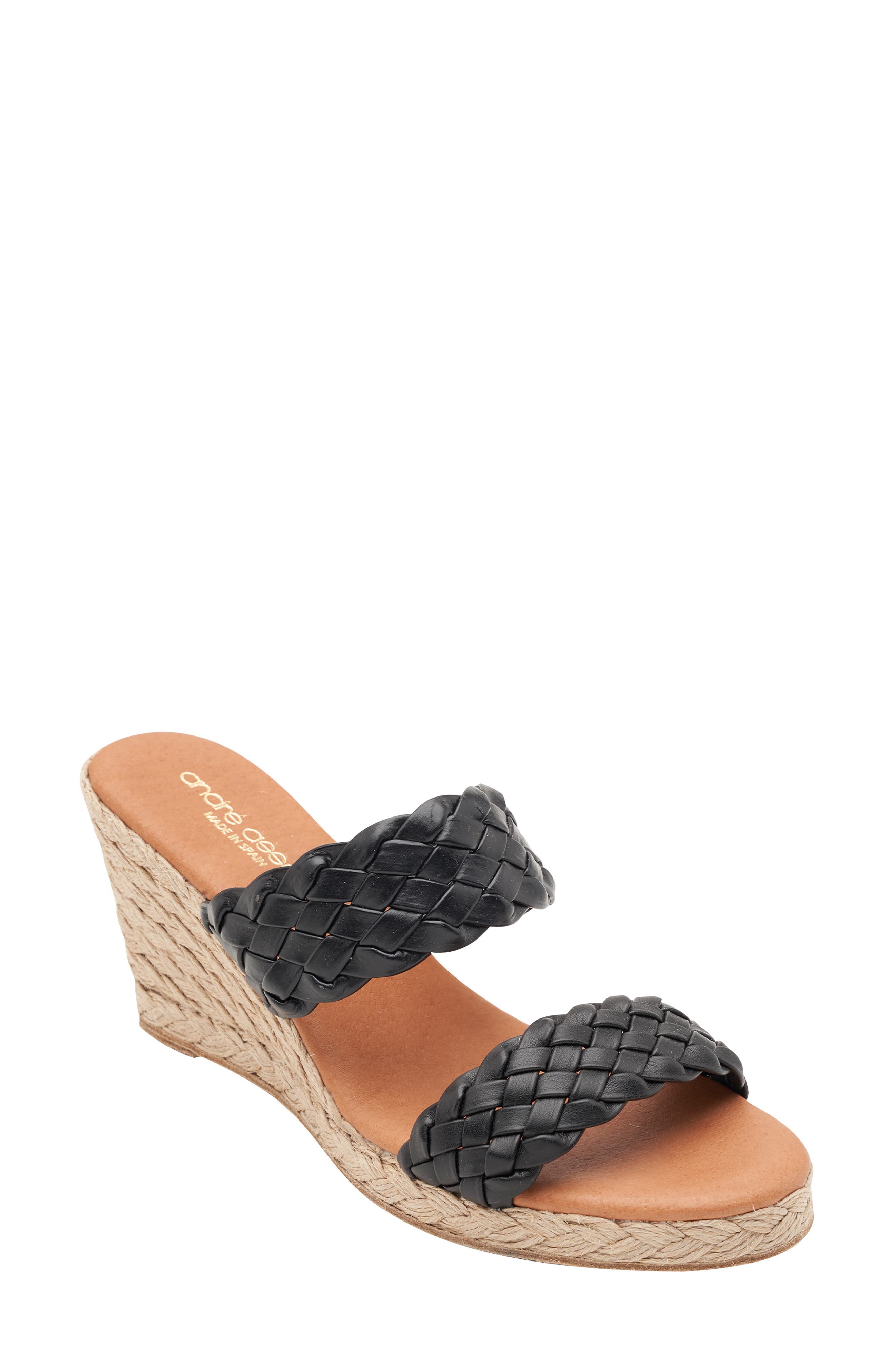 André Assous Aria Espadrille Wedge Sandal, Main, color, 