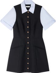 SANDRO 2-in-1 short dress