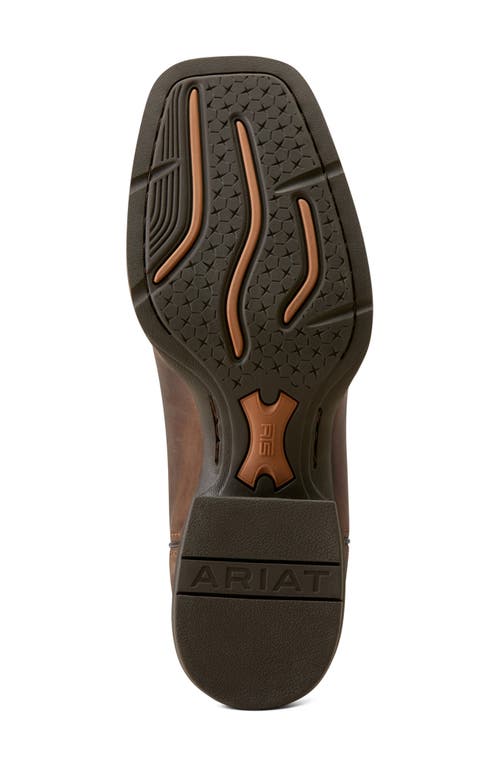 Ariat Men's Stockman Ultra Round Toe Boots In Talon Tan In Distressed Brown