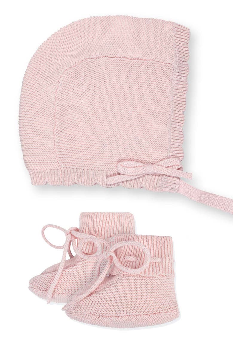 Baby Organic Cotton Sweater 5-piece Gift Set, Alternate, color, Pale Pink