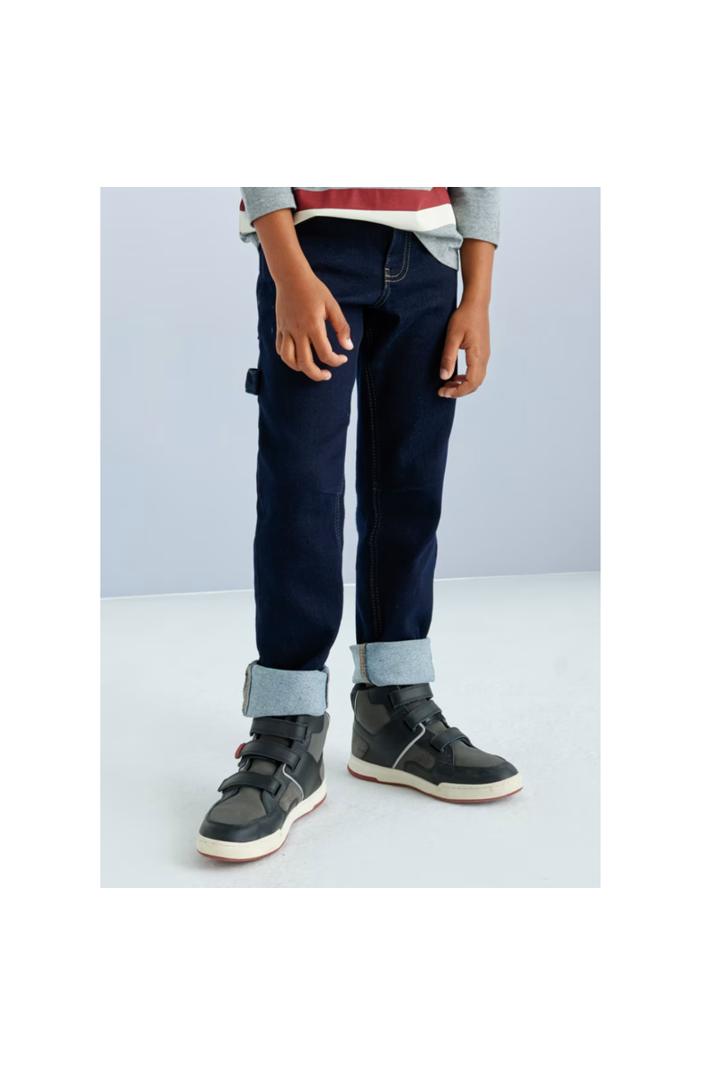 Mayoral Straight Stitched Jeans, Alternate, color, Navy