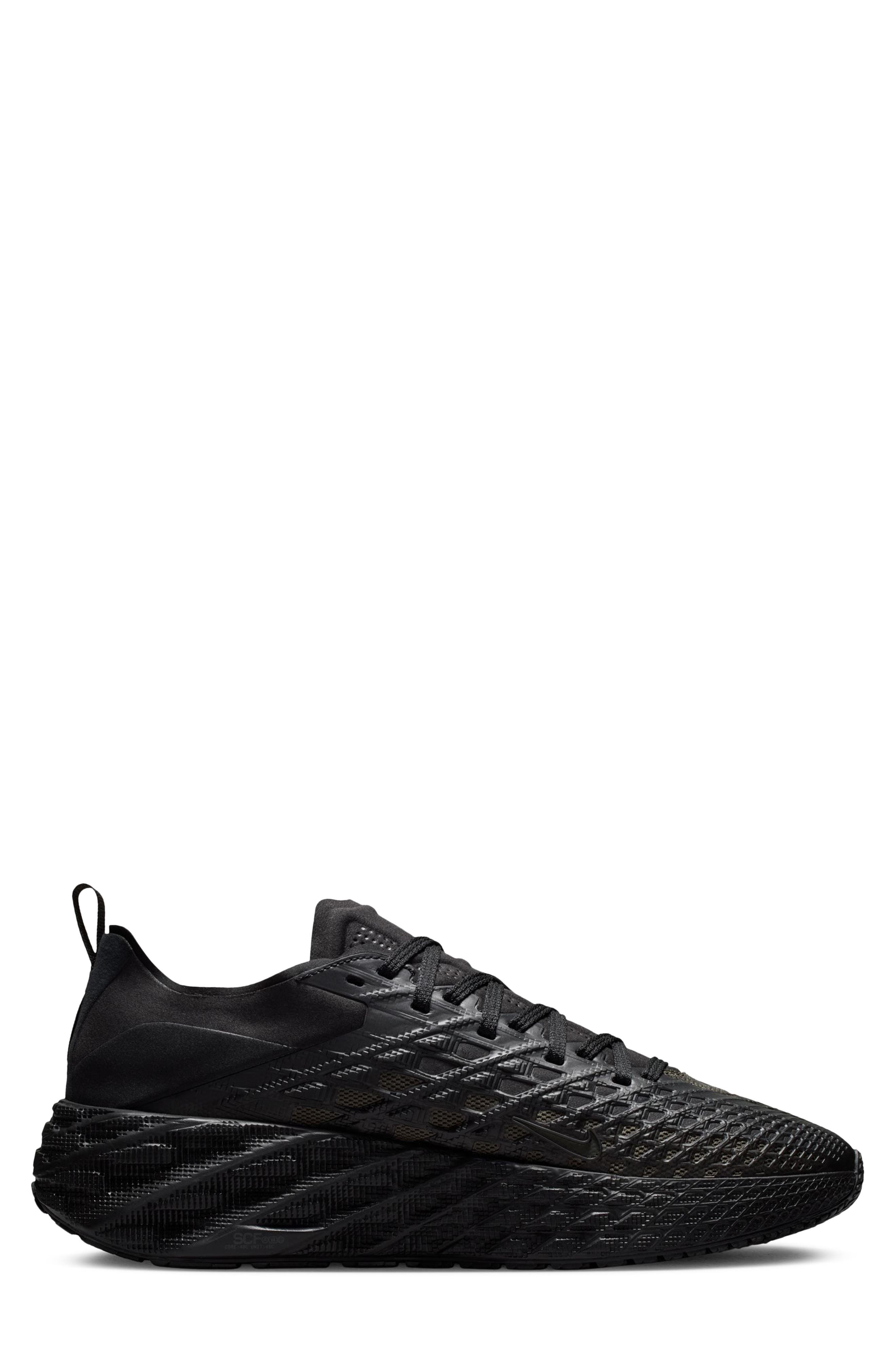 Ava Edge Sneaker, Alternate, color, BLACK/ NEWSPRINT
