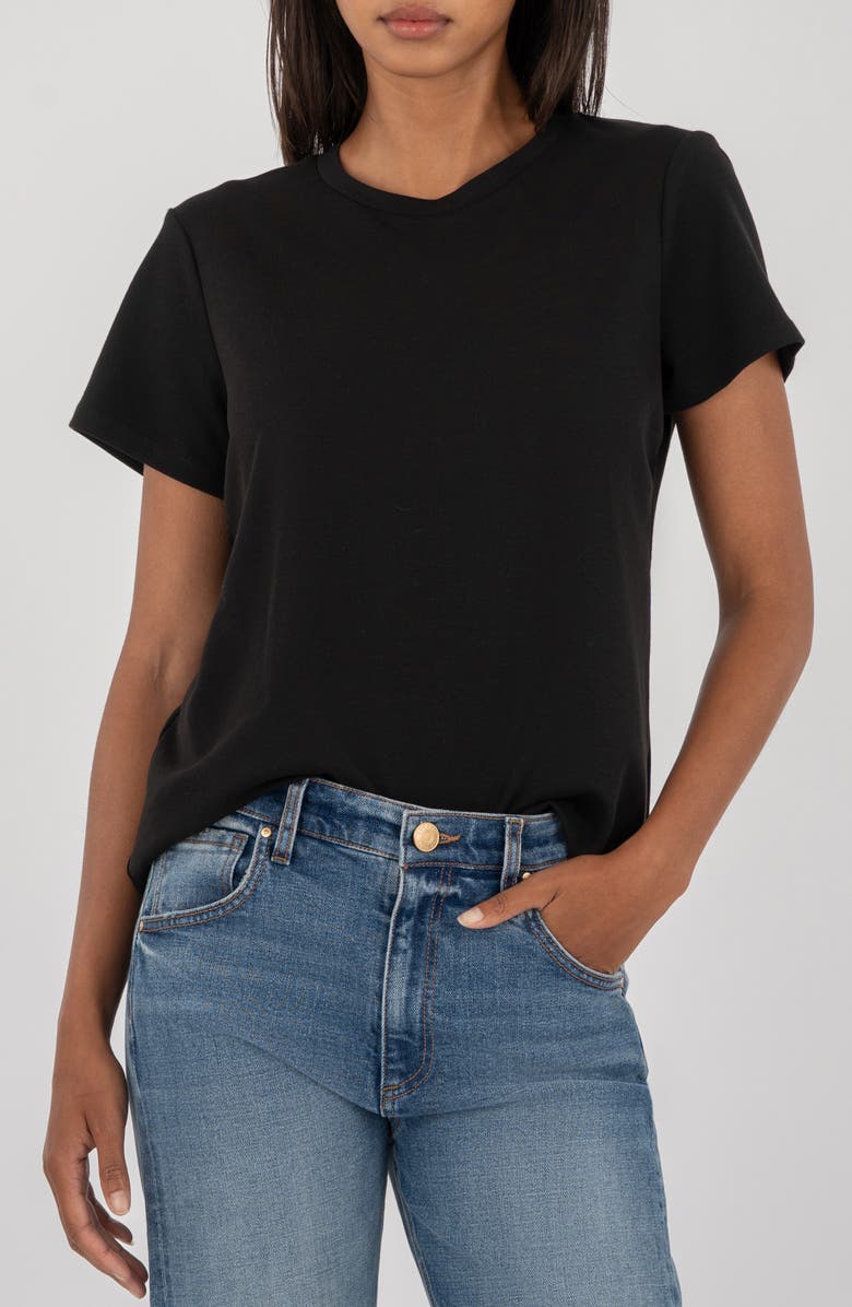 KUT from the Kloth Remington T-Shirt, Alternate, color, Black