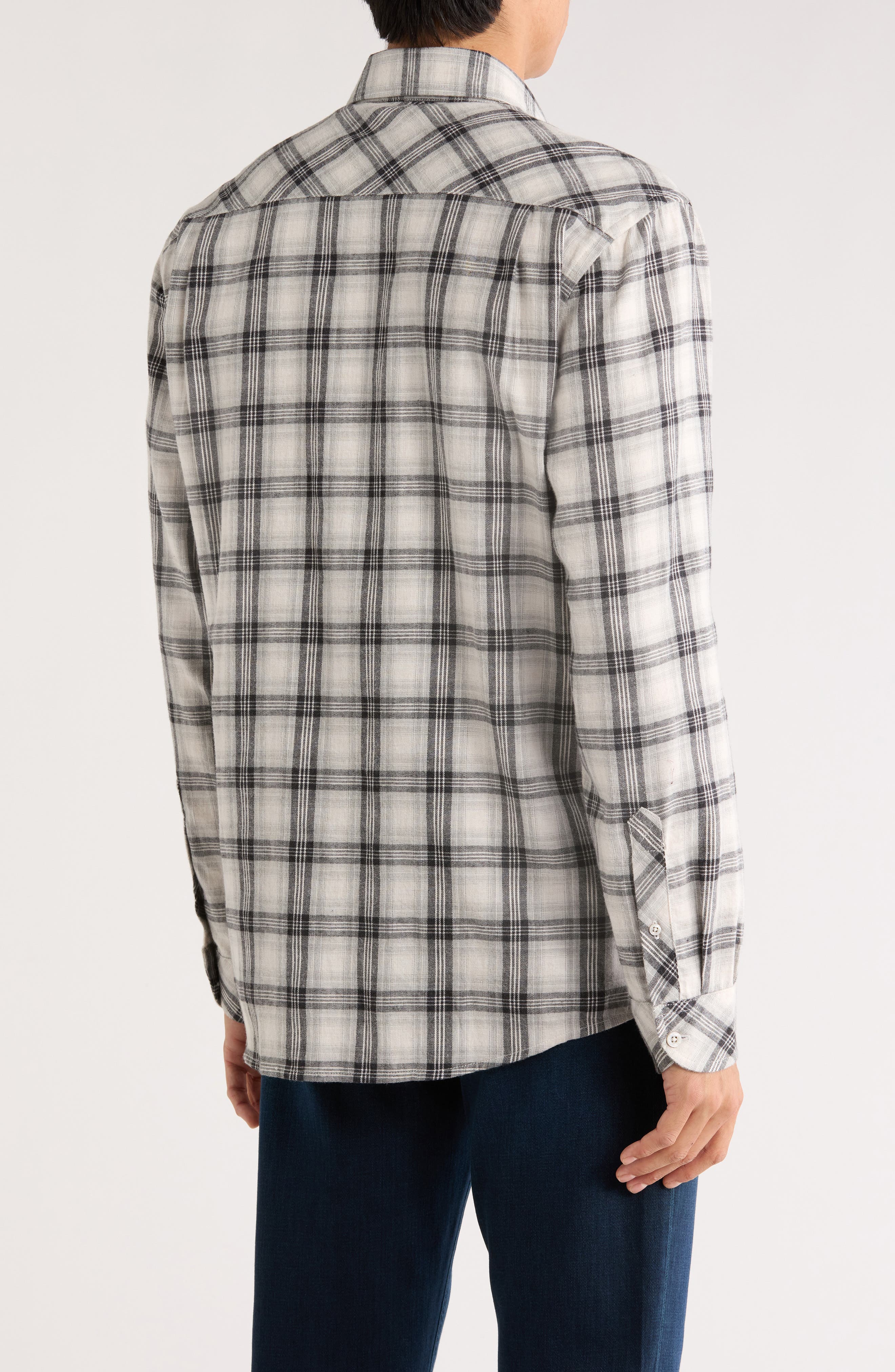 Buenavis Plaid Button-Up Shirt - image 2