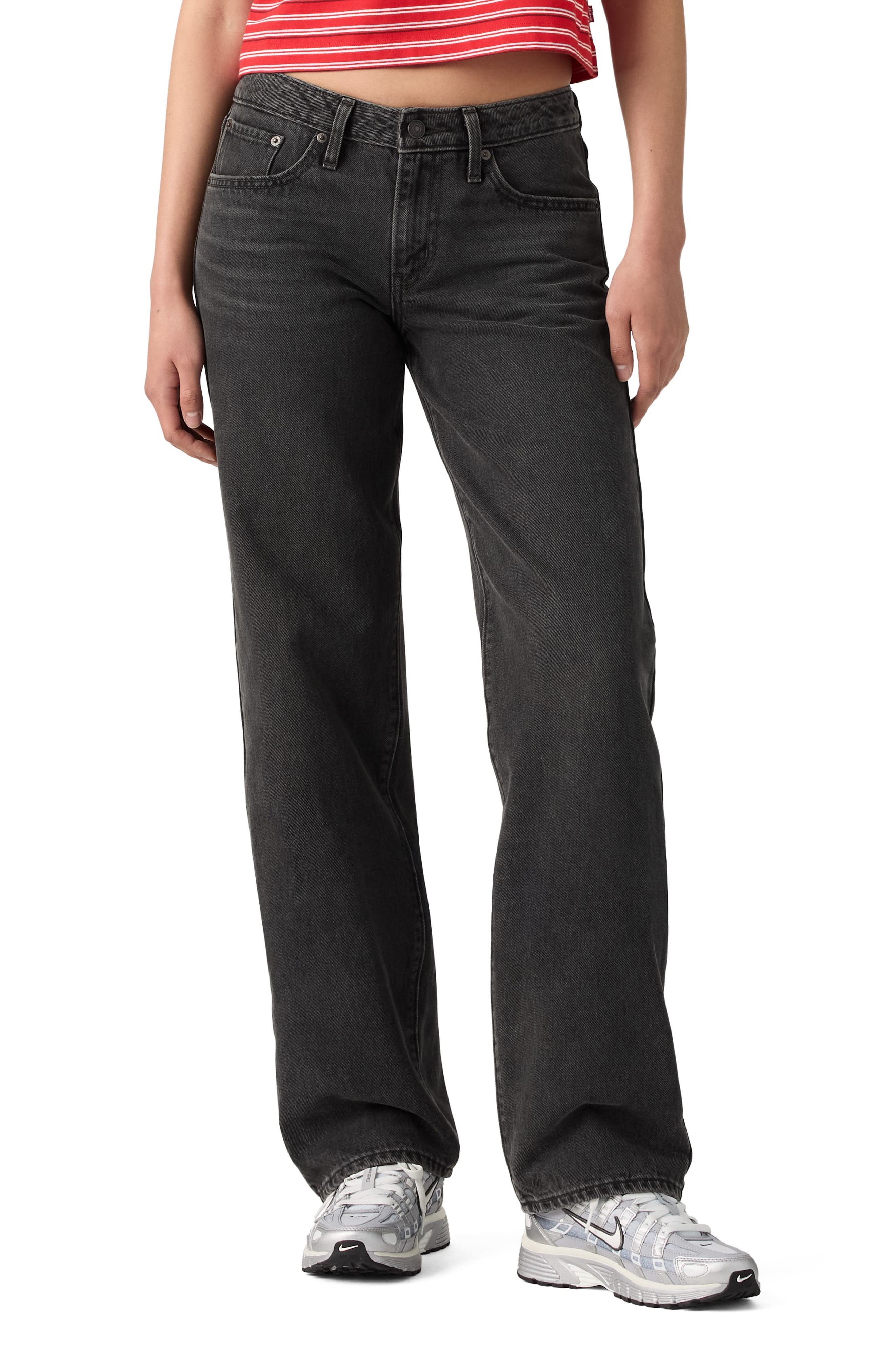 Superlow Straight Leg Jeans
