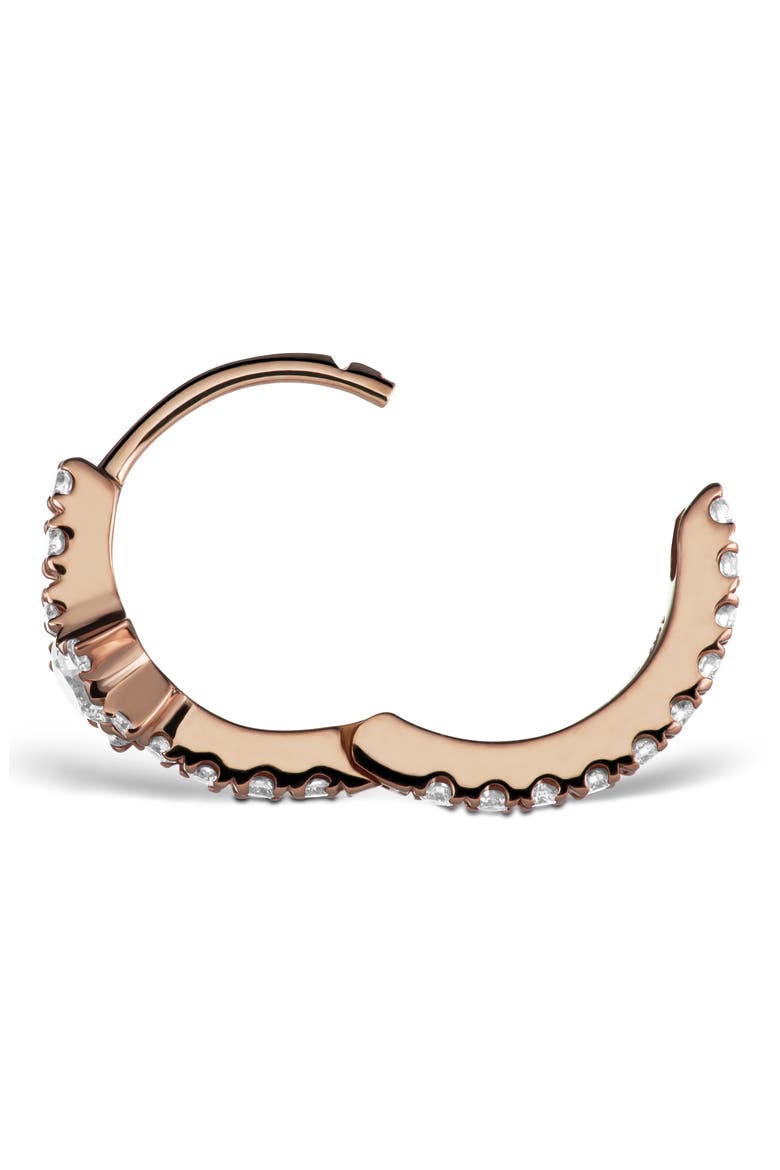 Diamond Star Eternity Clicker, Alternate, color, ROSE GOLD/ DIAMOND