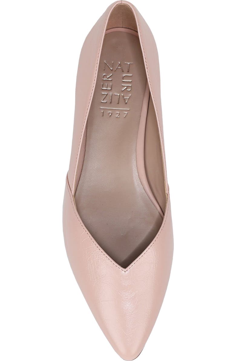 Naturalizer Havana Pointed Toe Flat, Alternate, color, Cameo Blush Pink