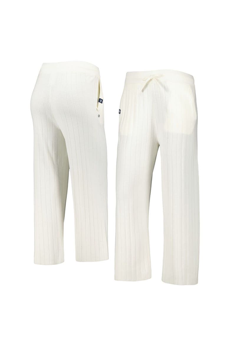 Women's Levelwear White New York Yankees Dream Icon Knit Pants, Main, color, White