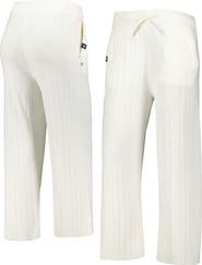 LEVELWEAR Women's Levelwear White New York Yankees Dream Icon Knit Pants