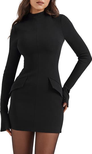 Mahalia Long Sleeve Cocktail Minidress