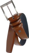 IZOD Mens Leather Dress Belt